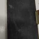 Zhengmy Christmas Stocking Holders for Mantle Weighted Stocking Holder Fireplace Hangers for Xmas Holiday Party Decoration(Stainless Steel,Wood,4 Pcs)