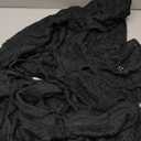 Imily Bela Women's Summer 2 Piece Swimsuit Cover up Crochet Knit Cardigan Tops Long Pants Set Bathing Suit Beach Outfit L