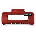 The Original Mello Hair Claw Clip Squishy Claw Clip Made in Korea Patent Pending 30021976 (Red, Medium)