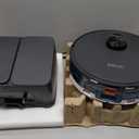 Robot Vacuum and Mop Combo, Self-Emptying Robotic Vacuums Cleaner Smart Mapping, 2-3 Months Hands-Free Base Strong Suction & LiDAR Navigation, 220 Mins Long Runtime for Pet Hair, Hard Floor, Carpet