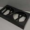 URPOWER 2-in-1 Elevated Slow Feeder Dog Bowls with No-Spill Water Bowl, 4 Height-Adjustable Raised Dog Bowls, Non-Slip Food and Water Bowls with Stand for Small, Medium, Large Dogs, Cats and Pets (Black)