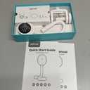 NETVUE Peekababy Baby Camera with Wireless Audio, Adjustable Crib Mount Monitor, Works via 2.4GHz Wi-Fi for Wide Coverage & Stable Connection, Smart App, Two-Way Talk, No Screen (White)