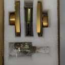 1 Pack Antique Brass Password Single Bronze Cylinder Deadbolt Lock Keyless Passcode Handleset Front Entry Interior Exterior Door Deadbolts