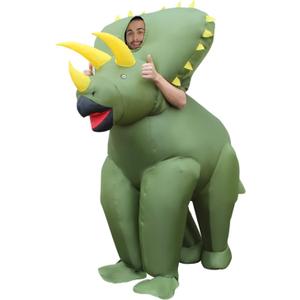 Morph Inflatable Triceratops Costume Adult, Inflatable Dinosaur Costume Triceratops, Triceratops Inflatable Costume Adult
