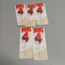 5 x Racing Car Theme Birthday Candles, Number Candles for Birthday Party Cake Decoration Supplies (Red, Number 4)