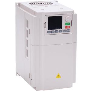 AC 220V/15KW 20HP Variable Frequency Drive,55A VFD Inverter Single Phase to 3 Phase Converter,Used on 15HP(11kW) 42Amps 200-230V 3-Phase Motor