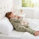 PATPAT Kids Pajama Set,Snug Fit Pjs with Soft Tencel Lyocell Wool Blend, All-Season Comfort, Ages 2-12 Years (4T, Butterfly Moment)