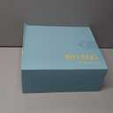 Self Care Get Well Soon Gifts for Women, Luxury Ocean Spa Gift Basket with Flannel Blanket - Unique Birthday Christmas Mother's Valentines Day Gifts for Mom Wife Girlfriend Best Friend Sister Her (Blue)