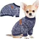 1 Pc Dog Sweaters for Small Dogs Girl Boy Winter Fleece Clothes Warm Soft Dog Sweatshirt Outfit for Dogs Cats Pet Apparel