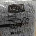 Depend Night Defense Adult Diapers, Incontinence Underwear for Men, Disposable, Overnight, Small/Medium, Grey, 64 Count (4 Packs of 16)