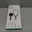 Lightweight Stethoscope, Dual-Frequency Diaphragm, Bell & Diaphragm & Pediatric Diaphragm, Noise-Reducing Silicone Ear Tips, Ideal for Doctors, Nurses, Students Use