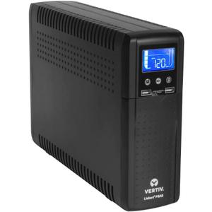 Vertiv Liebert PSA5 UPS - 1000VA/600W 120V Line Interactive AVR Tower UPS, 10 outlets, 2 USB Charging Ports, Battery Backup w/Surge Protection, Energy Star Certified (PSA5-1000MT120)