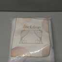 PARTISKY 10x8ft White Tulle Backdrop Curtain with Lights String for Parites, Sheer Backdrop Curtains for Wedding Baby Shower Birthday Party Photo Shoot Decorations (10ft x 8ft(2 Panels 5*8ft))