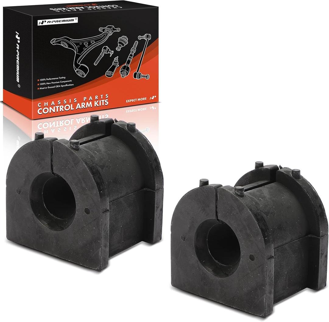 A-Premium 2 x Rear Sway Bar Bushing Kit, Compatible with Mitsubishi Outlander 2014-2020, Outlander PHEV 2018-2020, Outlander Sport 2013-2024