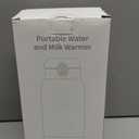 Portable Bottle Warmer for Travel, Baby Milk Warmer with Fast Heating & Long Battery Life, 17 Ounces Large Capacity Bottle Warmer with Long-Lasting Keep Warm Function, Green