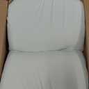 C CUSHION LAB Deep Sleep Pillow, Patented Ergonomic Contour Design for Side & Back Sleepers, Orthopedic Cervical Shape Gently Cradles Head & Provides Neck Support & Shoulder Pain Relief - Calm Grey