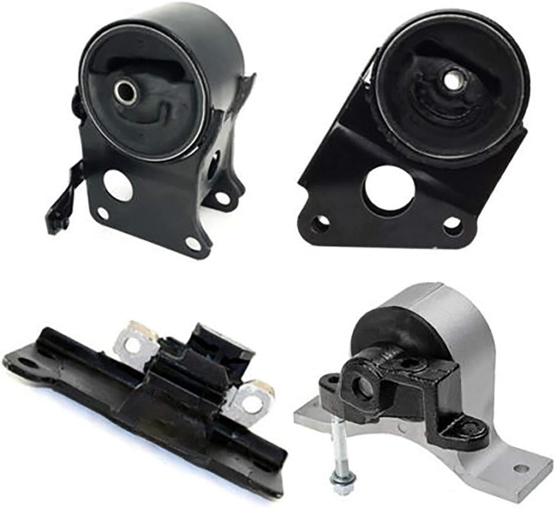 G240 Fit for 2004-2009 Quest 3.5L/2004-2006 Maxima Altima 3.5L Auto Transmission & Engine Motor Mount Set 4PCS A7349 A7358 A7348 A7351