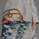 Horaldaily Christmas Tablecloth 60120 Inch Rectangualr, Winter Snowman House Christmas Trees Whirte Washable Table Cover for Party Picnic Dinner Decor (White)