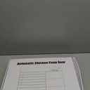 Automatic Chicken Coop Door Battery Powered with Timer & Light Sensor, LCD Display Chicken Coop Door with Timer & Light Sensor, Auto Chicken Door with Anti-Pinch Feature