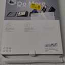 for iPad Air 13 Inch Case (2025/2024) M3/M2 with Pencil Holder, Removable Magnetic Cover, Vertical Stand, Fully Supports Pencil Pro and Pencil(USB-C), Rebound 360 Series, White