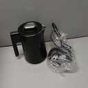 Seehot 850ml Small Electric Kettle Temperature Control,800W Double Wall Electric Tea Kettle of 304 Stainless Steel,5 Temp Presets,Hot Water Kettle Electric,Auto Shut Off for Tea and Coffee-Black