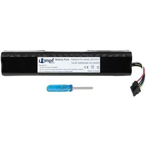 MPF Products 205-0011, 205-0013, 945-0225 Battery Replacement Compatible with Neato Botvac Connected D3, D4, D5, D6, D7 Robotic Vacuum Cleaners
