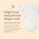 Burt's Bees Baby Diaper Rash Ointment, Maximum Strength, 40% Zinc Oxide, 100% Natural Origin, Pediatrician Tested, Net Weight 3 Ounces , Pack of 2