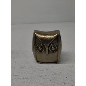 4.5 IN Aluminum Owl Gold