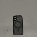 TOCOL for iPhone 17 Case, Compatible with Magsafe, Full Camera Protection, Built-in Magnetic Ring, Drop Protection, Translucent Matte Phone Case for iPhone 17 6.3 inch (Black)