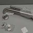 Brushed Nickel Towel Rack Grab Bar Combo, Zepolu Stainless Steel Safety Balanced Assist Support Handle 17 Inch, 2-in-1 Handicap Towel Bar, Wall Mounted Towel Holder for Senior Elderly Disabled