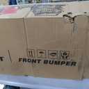 Nilight Front Bumper Compatible for 2007 2008 2009 2010 2011 2012 2013 2014 2015 2016 2017 2018 Jeep Wrangler JK/JKU Rock Crawler Winch Plate