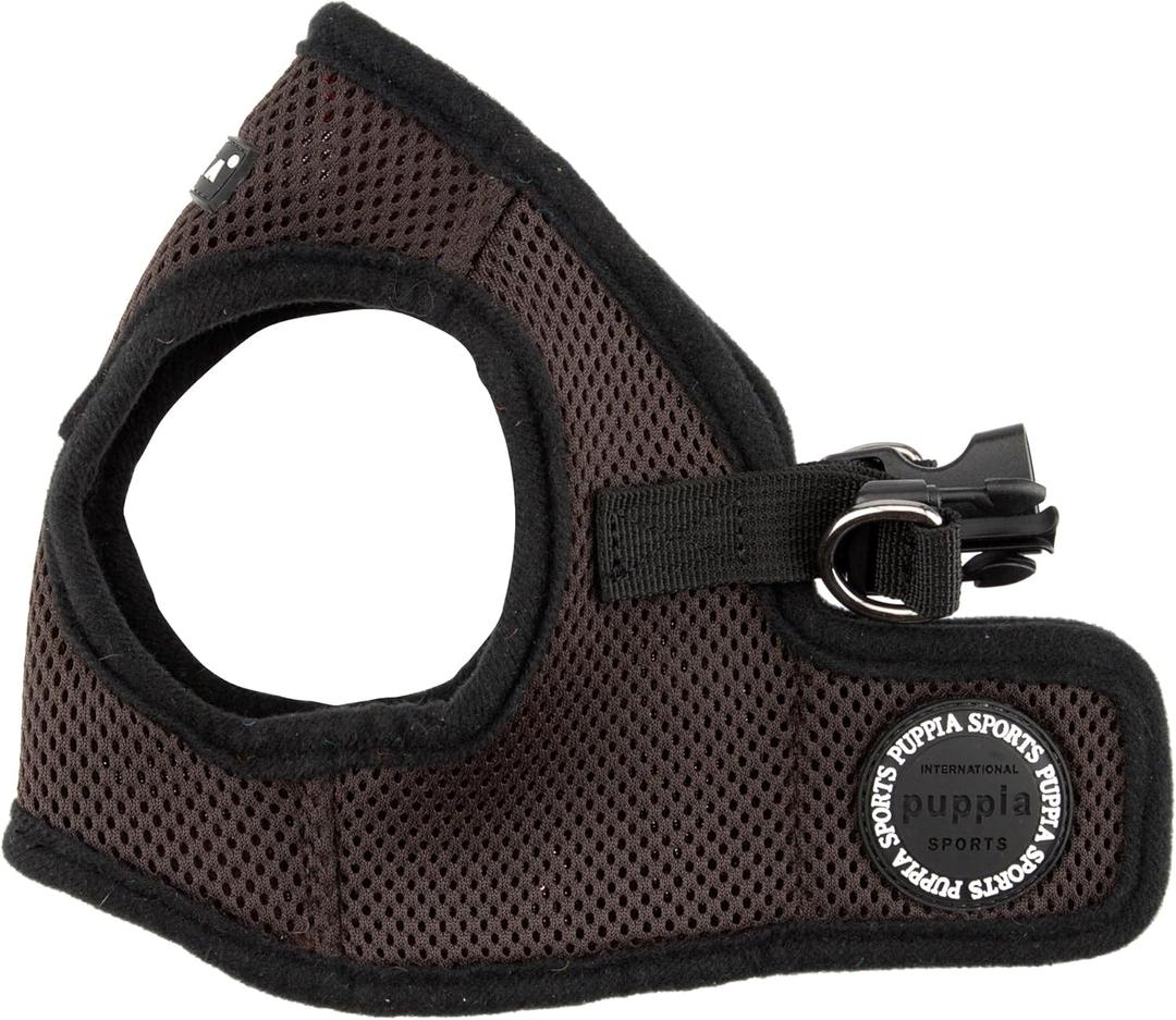 PUPPIA International Harness Soft B Vest, X-Small, Brown