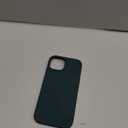 ORNARTO Compatible with iPhone 15 Case 6.1, Slim Liquid Silicone 3 Layers Full Covered Soft Gel Rubber Phone Case, Anti-Scratch Shockproof Protective Cover 6.1 Inch, Olive Green