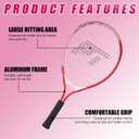PICKLETECH Kids Tennis Racket for Junior Toddlers Starter Kit 17-25" Tennis Racquet for Girls and Boys with Carry Bag, Lightweight for Beginners, 23 inch