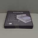 XKETA Graphene Grounding Mat for Bed: Indoor Earth Therapy for Better Sleep & Energy Boost  Conductive Sleep Pad with Grounded Benefits  Wellness Gift Kit for Women (King) (Silver)