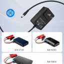 VHBW 14V Charger for Halo Bolt Jump Starter, Compatible with Halo Bolt 57720, 58830, 1201 & ACDC 58830 Air+ Compact, Replacement Power Adapter Charging Cord 126510