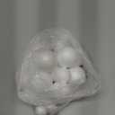 MIDELONG 24 Pcs Craft Foam Balls, 3 Sizes White Foam Craft Balls Polystyrene Craft Balls for DIY Craft Art Holiday Household School Projects and Party Decoration