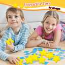 24pcs Star Stress Balls, Mini Foam Squeeze Balls, Yellow Anxiety Relief Toys for School Rewards, Carnival Prizes, Party Favors, Hand Exercise