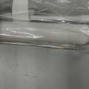 Retractable Baby Gate for Stairs, 55" Wide Mesh Dog Gate Indoor, 34" Tall Child Gate for Doorways, Hallways, Deck, Indoor Outdoor Pet Baby Safety Essentials for Home, White