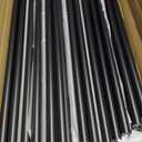 HYPERGIANT 105 Pack 26" Aluminum Deck Balusters,3/4" Round Deck Railing Spindles with Conectors and Screw,Hollow Metal Deck Balusters for Railing Fencing Porch,Black Deck Stair Spindles for Staircase