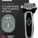 Panasonic Arc5 Electric Razor, Men's 5-Blade Cordless with Shave Sensor Technology and Wet/Dry Convenience, ES-LV65-S