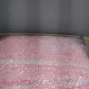 Toddler Couch Comfy Baby Sofa with Blanket Christmas Unicorn Kids Couch Fold Out Soft Toddler Chair for Boys Girls, Convertible Sofa Baby Chair to Lounger for Reading Playing, Pink