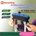 Air Pillow Core Crutch Pads for Universal Underarm Crutches - 2 Pack | Ultimate Pressure Relief Breathable Comfortable Padding for Walking Crutches