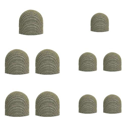 Bopomofo Replacement Fiber Mesh Tips for Stylus Pens - 10 Pieces Stylus Tips, Stylus Pen Tips, Fine Tip Stylus Replacement Tips, Touch Screen Tips