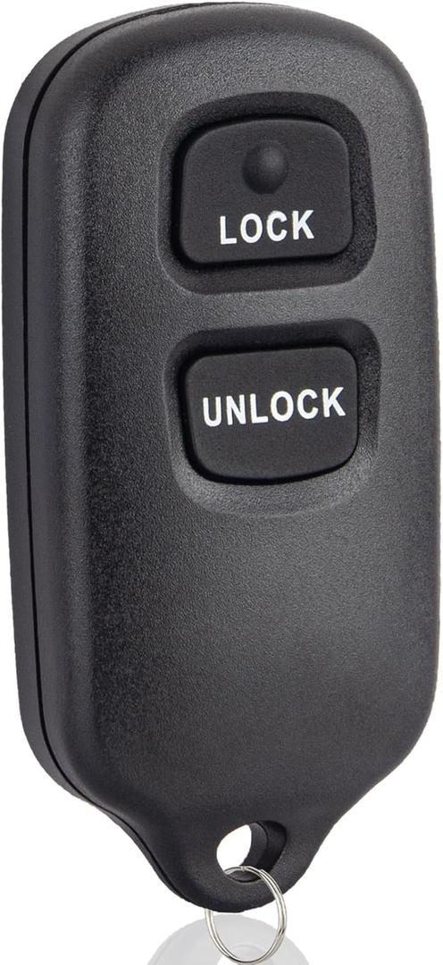Key Fob Keyless Entry Remote Control Compatible with Toyota Tundra Rav4 Highlander Celica Echo Yaris Prius FJ Cruiser/Scion xA xB Car Key Replacement for HYQ12BBX HYQ12BAN