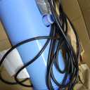 DeeprClean 1000 GPH Pool Filter Pump for Above Ground Pools, Type A/C Cartridge Filter Pump System, Safety ETL Listed Above Ground Pool Pump with GFCI, Improved Water Circulation & Filtration-NavyBlue
