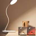 Red Light for Sleep Book Lights for Reading at Night, 630nm Eye Care Headboard Clip on Lamp, Rechargeable Bed Lights for Reading, Bendy Desk Clamp Light for Kid Adult, 2 Color