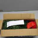 Joiedomi 24"/2FT Mini Christmas Tree Tabletop Set with Clear LED Lights, Artificial Mini Christmas Tree with Star Treetop and Hanging Ornaments, Best DIY Xmas Decorations