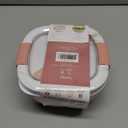 Bentgo Salad Container - 54 oz Bowl with 4-Compartment Toppings Tray, Dressing Container, Reusable Fork, BPA-Free Lunch Box for Meal Prep & Food Storage; Removable Bento Tray (Blush Marble)