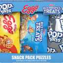 Spin Master Games, Snack Puzzles 6-Pack, 100 Pieces Each, Kids Puzzle, Eggo Waffles, Rice Krispies Treat & Pop Tarts, Preschool Toys for Girls & Boys, for Ages 6 & Up, One Size